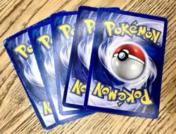 Lot of 5 VINTAGE Pokemon Cards 1999 WOTC **Base Set** Non-Holo - Image 4
