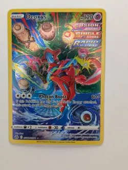 Deoxys - GG12/GG70 - Pokemon Crown Zenith Galarian Gallery Holo Card NM - Image 1