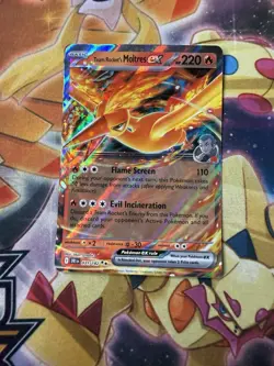 Team Rocket's Moltres EX 031/182 - Destined Rivals - Pokemon Card - Near Mint - Image 1