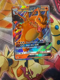 Charizard GX SM211 - NM Full Art Promo Pokemon Card - Image 1