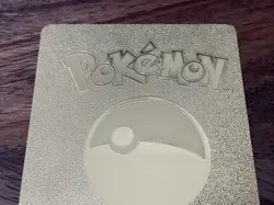 Mcharizard EX HP230 Gold Metal Pokemon Card - Image 5