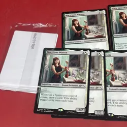 (8) MTG Mary Jane Watson Play Promo Marvel Spider-Man Magic the Gathering - Image 2