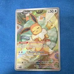 Pokemon Eevee SVP 173 Scarlet & Violet Promo Holo Basic 50 HP Card - Image 1