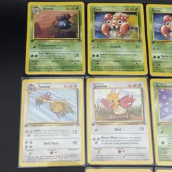 Pokemon 1st Edition Jungle Fossil common & uncommon 13 card lot - NM LP - Image 3
