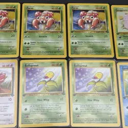Pokemon 1st Edition Jungle Fossil common & uncommon 13 card lot - NM LP - Image 4