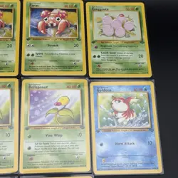 Pokemon 1st Edition Jungle Fossil common & uncommon 13 card lot - NM LP - Image 5