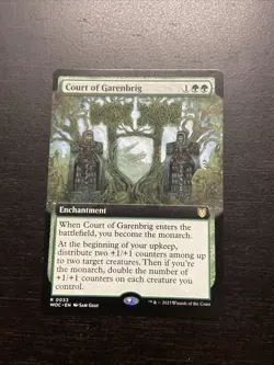 Court of Garenbrig (Extended Art) Commander: Wilds of Eldraine Regular - Image 1