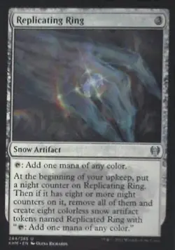 Replicating Ring - Kaldheim: #244, Magic: The Gathering Nm C258 - Image 1