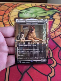 Dogmeat, Constant Companion - Yoshimaru,Ever Faithful SLD Regular Fallout MTG NM - Image 1