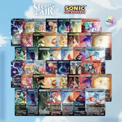 Sonic Secret Lair - Magic the Gathering FOIL & NONFOIL 100% COMPLETE BUNDLE - Image 2