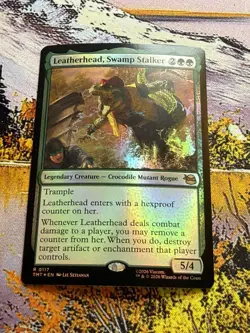 Leatherhead, Swamp Stalker 117 MTG NM - Teenage Mutant Ninja Turtles - Image 1