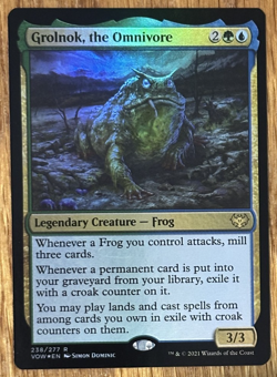 MTG Innistrad Crimson Vow, Grolnok, the Omnivore - Foil - Image 1