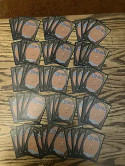 Mtg Ice Age Basic Land Lot x60 Magic the Gathering Ice Age Land 4x Each Art LpMp - Image 2