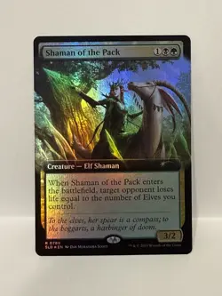 Shaman of the Pack (Extended Art) - Secret Lair Drop Series (SLD) NM Foil MTG - Image 1