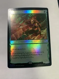 MTG Glistener Elf (Phyrexian) (1205) | LP Foil | Secret Lair Drop {SLD} - Image 1