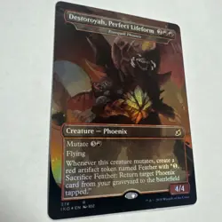 MTG Magic The Gathering Destoroyah, Perfect Lifeform Foil Godzilla Commander - Image 2
