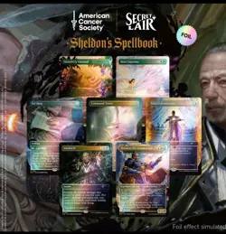 Sheldon's Spellbook Rainbow Foil Sealed - Secret Lair Drop MTG - - Image 1