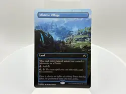 Mistrise Village | Foil | Borderless | Tarkir Dragonstorm | MTG | TDM 0397 - Image 1