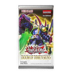Yugioh Doom of Dimension Booster Pack - Image 1