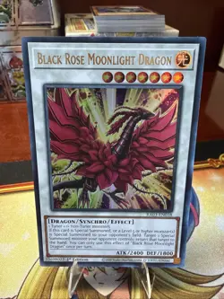 Black Rose Moonlight Dragon RA03-EN038 - Ultra Rare - NM - YuGiOh - Image 1