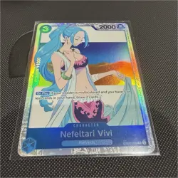 Bandai One Piece CCG Nefeltari Vivi EB02-026 Super Rare Holo 2000 Extra Booster - Image 1
