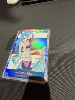 Bandai One Piece CCG Nefeltari Vivi EB02-026 Super Rare Holo 2000 Extra Booster - Image 2