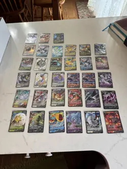 Pokemon Lot of 33 Full Art Holo Cards All V Card NM - Image 1