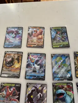 Pokemon Lot of 33 Full Art Holo Cards All V Card NM - Image 2