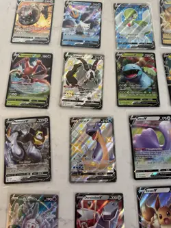 Pokemon Lot of 33 Full Art Holo Cards All V Card NM - Image 3