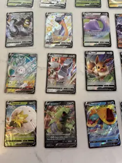 Pokemon Lot of 33 Full Art Holo Cards All V Card NM - Image 4