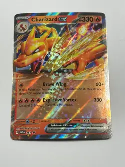 POKEMON Charizard ex SVP 161 Charmander Charmeleon Holo 3 Card Set Super Premium - Image 3