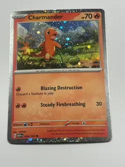 POKEMON Charizard ex SVP 161 Charmander Charmeleon Holo 3 Card Set Super Premium - Image 5