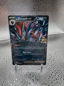 N’s Zoroark ex Pokemon Card 098/159 SV Journey Together English NM - Image 1