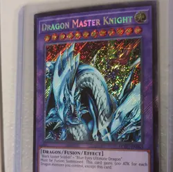 Konami Yu-Gi-Oh! Dragon Master Knight LCKC Holo Fusion Effect Card EN065 - Image 1