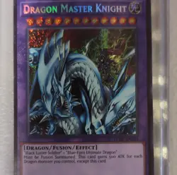 Konami Yu-Gi-Oh! Dragon Master Knight LCKC Holo Fusion Effect Card EN065 - Image 3