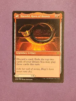 Birgi, God of Storytelling / Harnfel, Horn of Bounty - KHM 123/285 - Regular MTG - Image 2