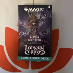 Magic The Gathering Lorwyn Eclipsed Commander Deck Blight Curse New & Sealed MTG - Image 1
