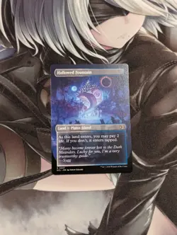 Hallowed Fountain Borderless MTG Lorwyn Eclipsed Regular - Image 2