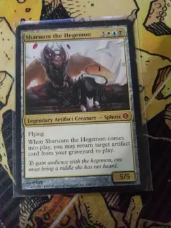 sharuum the hegemon White Nlue Black Budget Commander Deck - Image 1