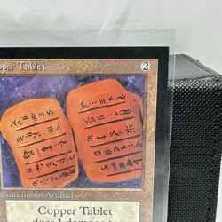 1993 COPPER TABLET Magic the Gathering Collector's Edition CE MTG Sharp Corners - Image 3