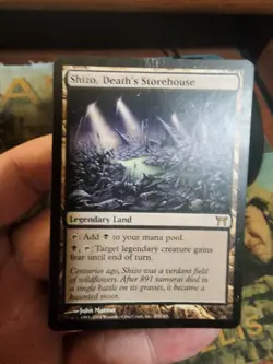 Champions of Kamigawa MTG Shizo, Death's Storehouse Magic - Image 1
