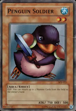 Penguin Soldier - Super Rare SDJ-022 - HP - YuGiOh - Image 1