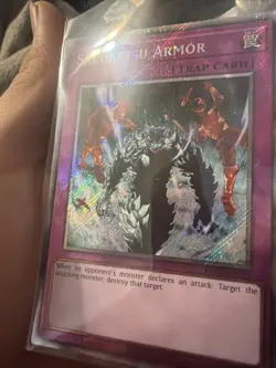 YuGiOh! Sakuretsu Armor - RA03-EN130 - Platinum Secret Rare - 1st Edition M - Image 1