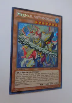Mermail Abyssmegalo ABYR-EN020 (Secret Rare, 1st Edition, Excellent / VLP) - Image 1