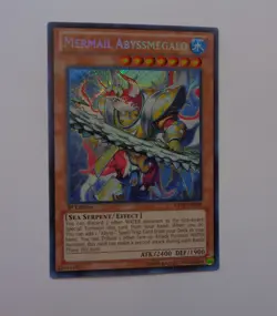 Mermail Abyssmegalo ABYR-EN020 (Secret Rare, 1st Edition, Excellent / VLP) - Image 2