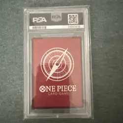 PSA 10 GEM MINT - SMOKER ALTERNATE ART LEADER OP02-093 - One Piece Paramount War - Image 2