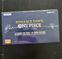 SEALED DISPLAY ONE PIECE OP01 ROMANCE DAWN BLUE BOTTOM 2022 ENGLISH OVP SEALED - Image 3