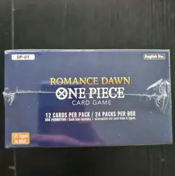 SEALED DISPLAY ONE PIECE OP01 ROMANCE DAWN BLUE BOTTOM 2022 ENGLISH OVP SEALED - Image 4