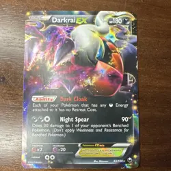 Darkrai EX 63/108, 2012 Dark Explorers Pokemon TCG Card - Image 1