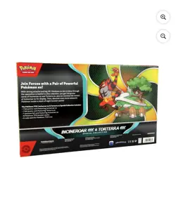 Pokemon Trading Card Game Incineroar ex and Torterra ex Special Collection Box - Image 2